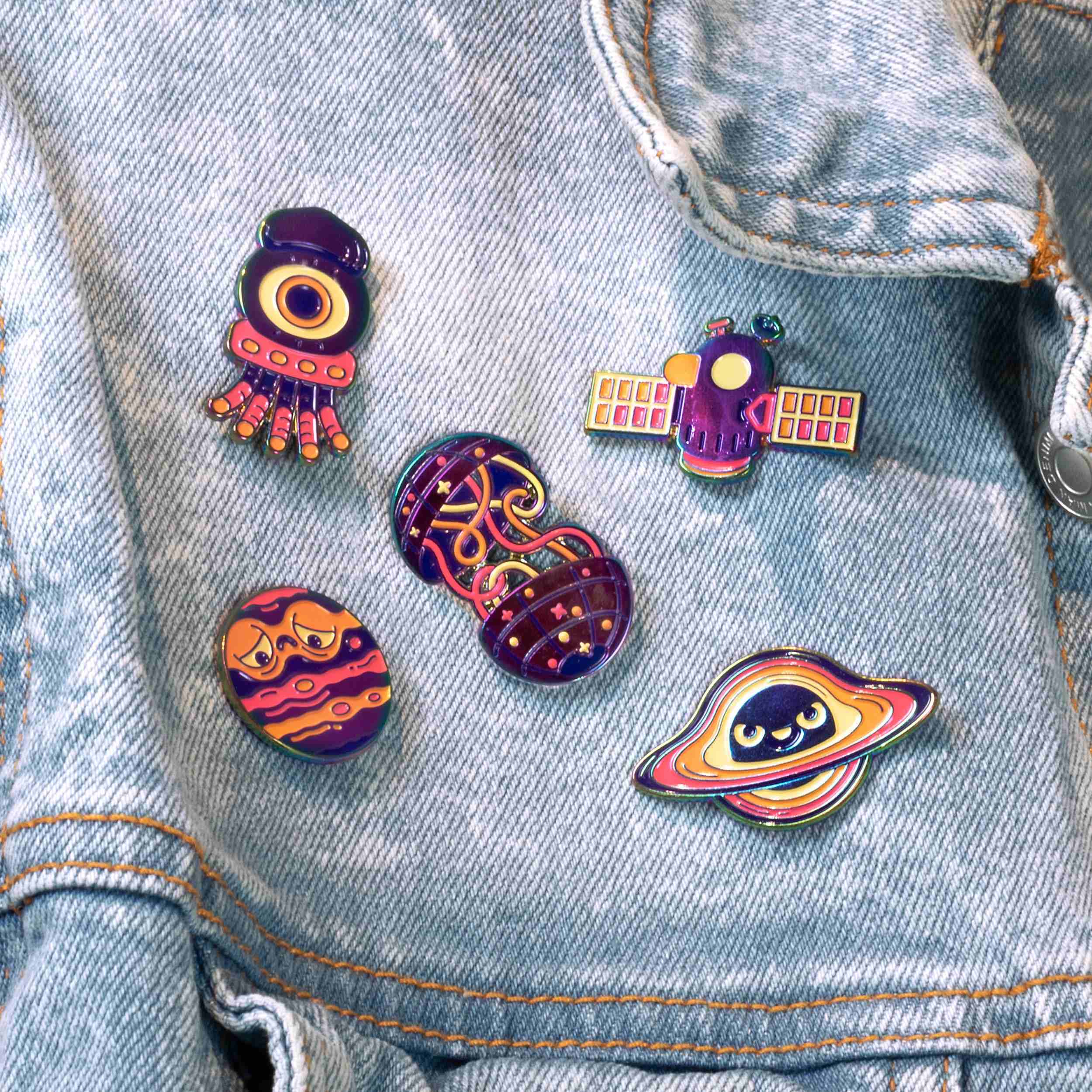 Brown Dwarf Enamel Pin - Image 4