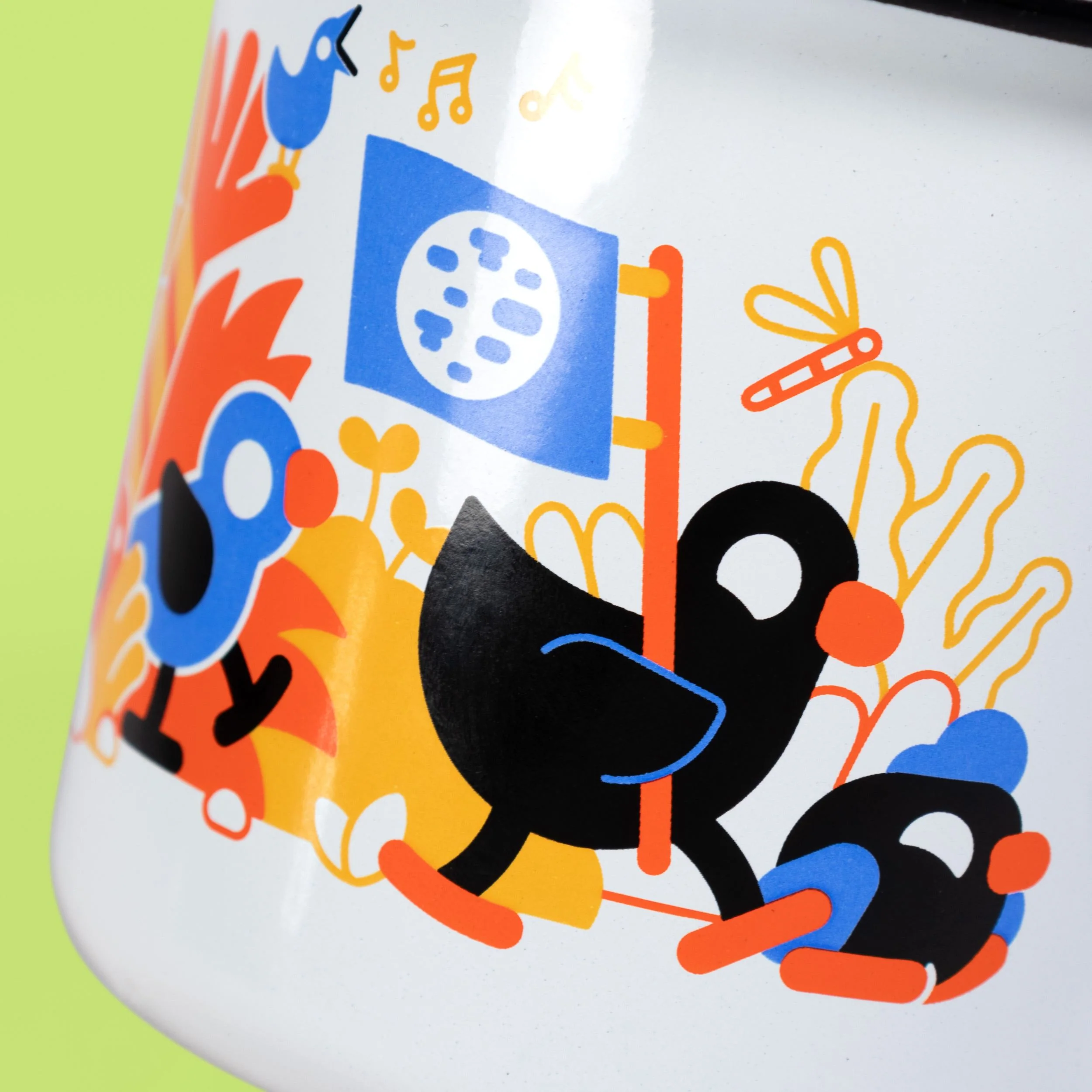 Duck & Friends Enamel Mug - Image 6