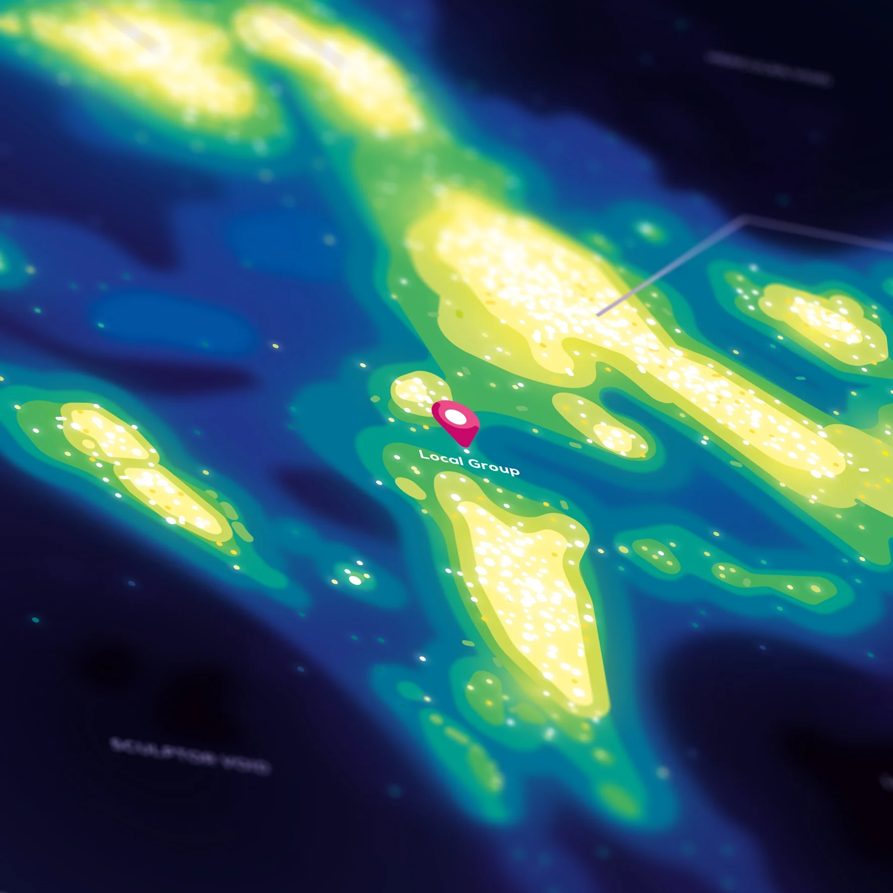 Laniakea Supercluster Infographic Poster - Image 3