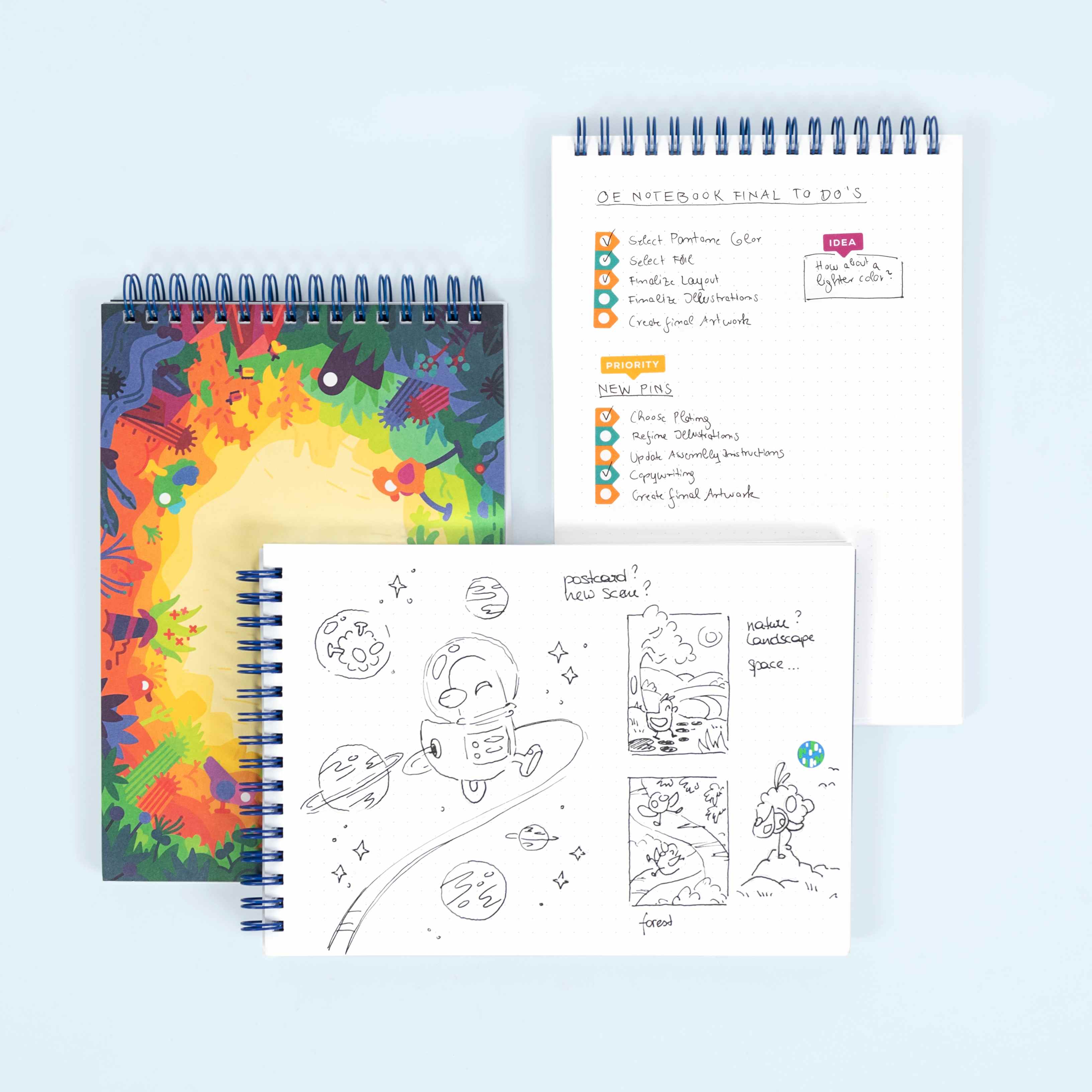 Mountain Forest Notepad - Image 4